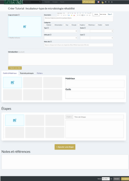 Illustration cr&eacute;ation d&rsquo;un post