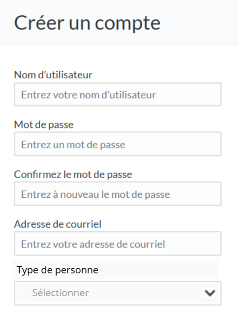 Illustration Cr&eacute;er un compte