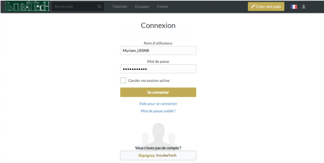 Illustration page de connexion