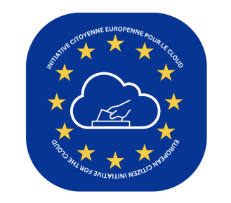 Embl&ecirc;me fictif de l&rsquo;Initiative Citoyenne Europ&eacute;enne pour le Cloud