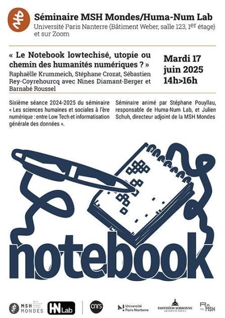 Affiche séminaire MSH-Mondes